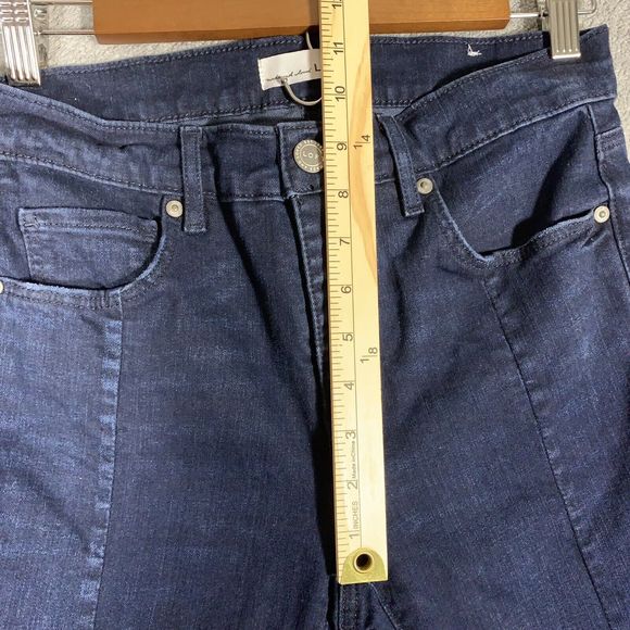Loft Skinny Mid-rise Slim Pockets Stretch Denim Jeans pants Size 27/4 Women’s - Picture 9 of 14
